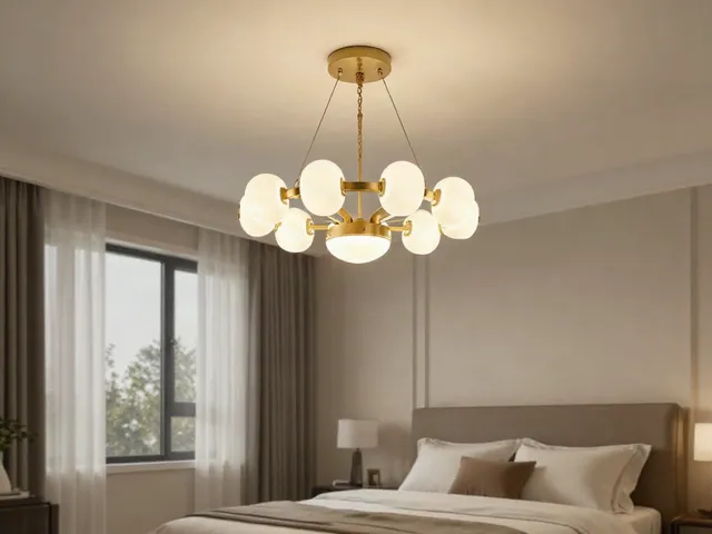 Lustra dormitor modernă, oferită de furnizori locali de încredere, perfectă pentru a transforma atmosfera casei tale.